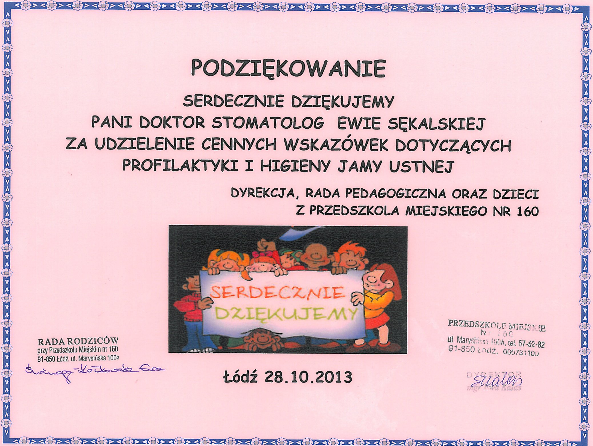 lek. stom. Ewa Sękalska