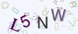 This is a captcha-picture. It is used to prevent mass-access by robots. (see: www.captcha.net)