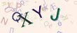 This is a captcha-picture. It is used to prevent mass-access by robots. (see: www.captcha.net)