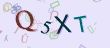 This is a captcha-picture. It is used to prevent mass-access by robots. (see: www.captcha.net)