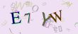 This is a captcha-picture. It is used to prevent mass-access by robots. (see: www.captcha.net)