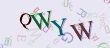 This is a captcha-picture. It is used to prevent mass-access by robots. (see: www.captcha.net)