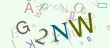 This is a captcha-picture. It is used to prevent mass-access by robots. (see: www.captcha.net)